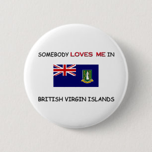 Jemand Lieben ich in BRITISH VIRGIN ISLANDS Button