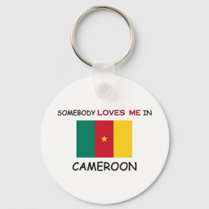 Jemand Lieben ich in CAMEROON Schlüsselanhänger