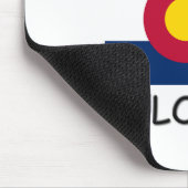 Jemand Lieben ich in COLORADO Mousepad (Ecke)