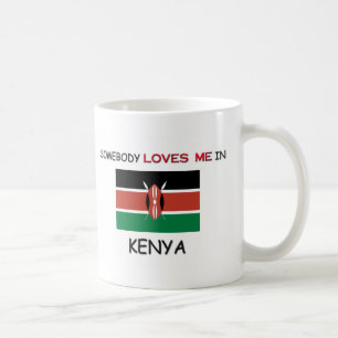 Jemand Lieben ich in KENIA Kaffeetasse