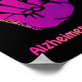 Jemand mit Alzheimer Liebe Alzheimer Awareness Sh Poster (Ecke)