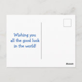 Jemand mit AUTISM leuchtet meine Welt auf Postkarte (Rückseite)