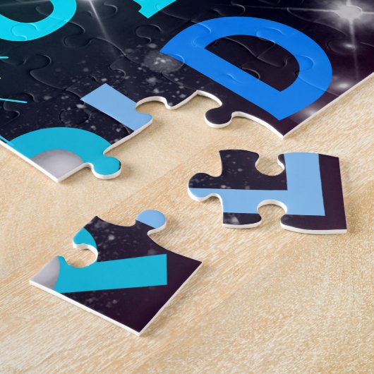 Jemand mit AUTISM Lights up my WORLD Puzzle (Seite)