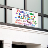 Jemand mit AUTISMUS macht mich lächerlich Banner (Äußeres Gebäude)