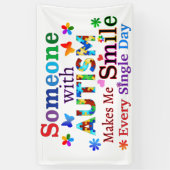 Jemand mit AUTISMUS macht mich lächerlich Banner (Vertikal)