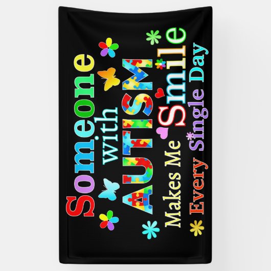 Jemand mit AUTISMUS macht mich lächerlich Banner (Vertikal)