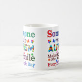 Jemand mit AUTISMUS macht mich lächerlich Kaffeetasse (Mittel)