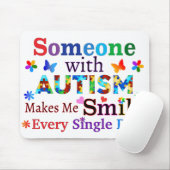 Jemand mit AUTISMUS macht mich lächerlich Mousepad (Mit Mouse)