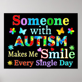 Jemand mit AUTISMUS macht mich lächerlich Poster