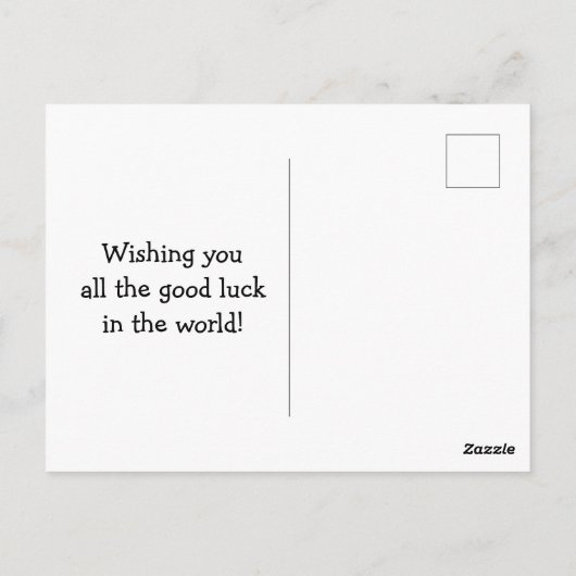 Jemand mit AUTISMUS macht mich lächerlich Postkarte (Rückseite)