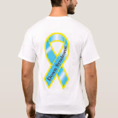 Jemand mit Down-Syndrom T-Shirt (Rückseite)