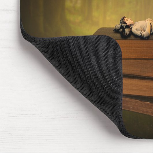 Jemand muss sie schreiben mousepad (Ecke)