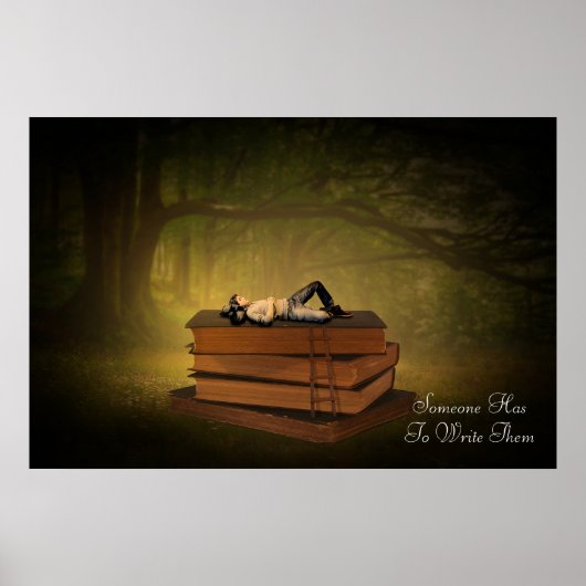 Jemand muss sie schreiben poster (Vorne)