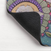 "Jemand nicht etwas" mousepad (Ecke)