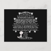 JEMAND POSTKARTE (Vorderseite)