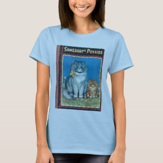 Jemand PussiesBabydoll T durch Künstler Louis Wain T-Shirt