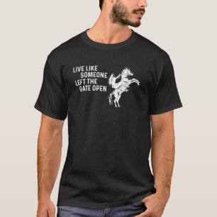 Jemand reitet Pferd T-Shirt