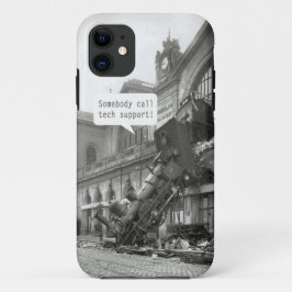 Jemand ruft den technischen Support-Zug Wreck an Case-Mate iPhone Hülle