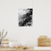 Jemand ruft den technischen Support-Zug Wreck an Poster (Küche)