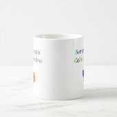 Jemand ruft mich Großmutter-Tasse an Kaffeetasse (Mittel)