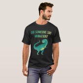 Jemand sagt Animation T-Shirt (Vorne ganz)