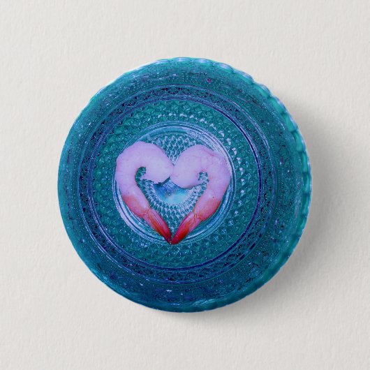 Jemand sagt Shrimp-Button-Back-Taste Button (Vorderseite)