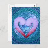 Jemand sagt Shrimp Postkarte (Vorne/Hinten)