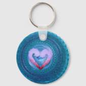 Jemand sagt Shrimp Schlüsselanhänger (Vorderseite)