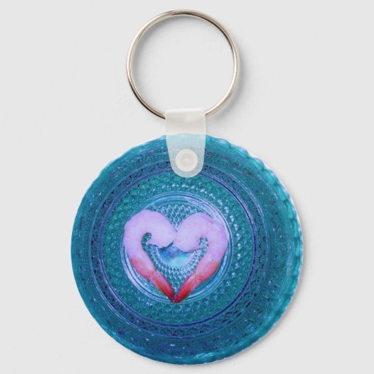 Jemand sagt Shrimp Schlüsselanhänger (Vorderseite)