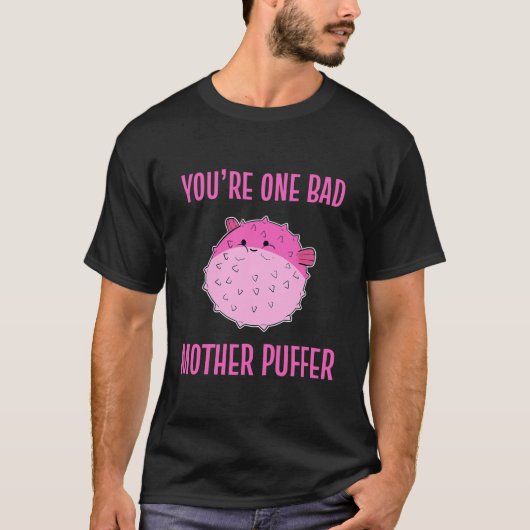 Jemand schlechter Mutter Puffer Erwachsene Puffer  T-Shirt (Vorderseite)