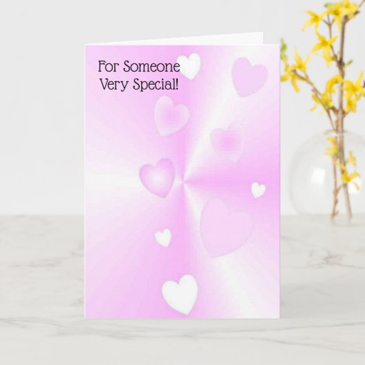 Jemand Special Karte (Gelbe Blume)