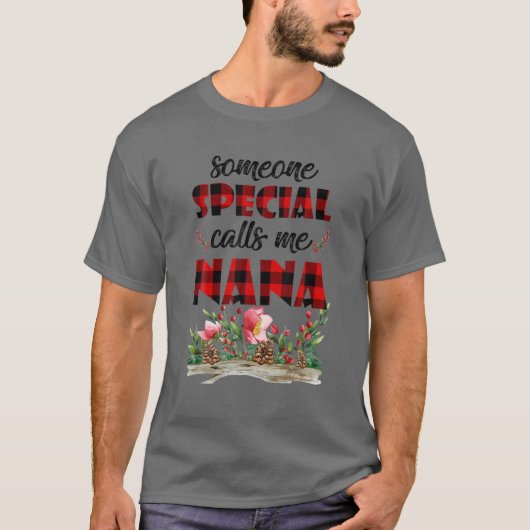 Jemand Special ruft Me Nana Christmas Baby Annou a T-Shirt (Vorderseite)