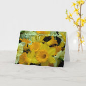 Jemand speziell auf ihrem Geburtstag Karte (Gelbe Blume)