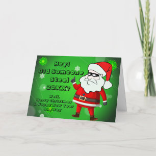 Jemand Steal 20xx Frohe Weihnachten Funny Gruß