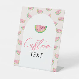 Jemand Sweet ist unterwegs, Baby-Dusche, Sockelschild