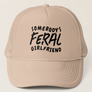 Jemand Wild Girlfriend Funny Valentine Geschenk Truckerkappe