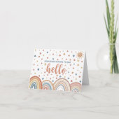 Jemand Will, Hallo Schwangerschaft Ankündigung zu (Vorderseite)