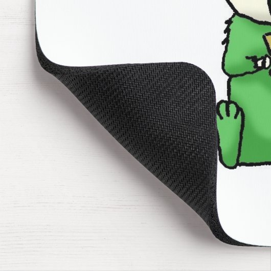 Jemand zahlt: Mausunterlage Mousepad (Ecke)