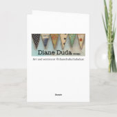 Jemand zur Liebe - Grußkarte Karte (Rückseite)