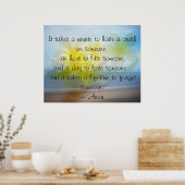 Jemand zur Liebe Poster (Küche)