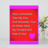 Jemandem, der etwas Besonderes mit Worten zu sagen (Stehend Vorderseite)