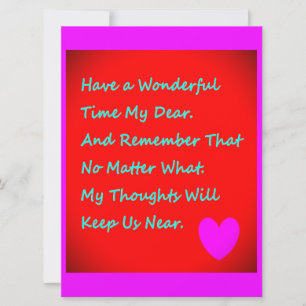 Jemandem, der etwas Besonderes mit Worten zu sagen