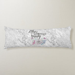 jemanden glücklich machen BLUME Seitenschläferkissen