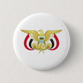 Jemen-Emblem Button (Vorderseite)