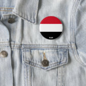 Jemen Flag Charming Patriotic Button (Beispiel)
