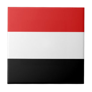 Jemen Flag Keramik Tile Fliese