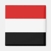Jemen Flag Magnet (Vorne)