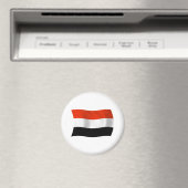 Jemen Flag Magnet (In Situ (Geschirrspüler))