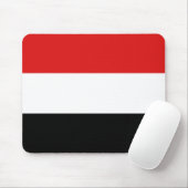 Jemen Flag Mousepad (Mit Mouse)