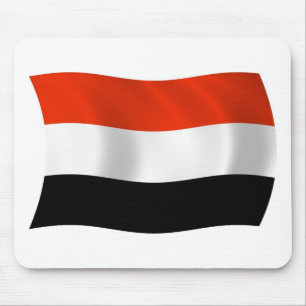Jemen Flag Mousepad